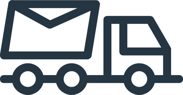 卡车图标卡车可编辑行程卡车线性图片下载