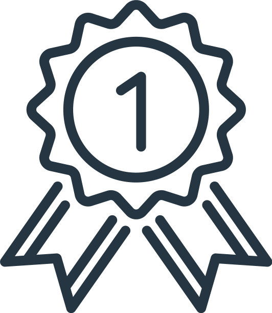 保证证书图标隔离在白色上图片下载