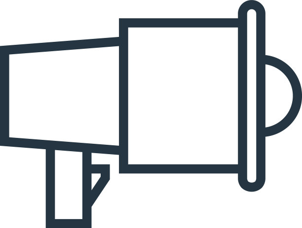 扬声器图标孤立的白色背景图片下载