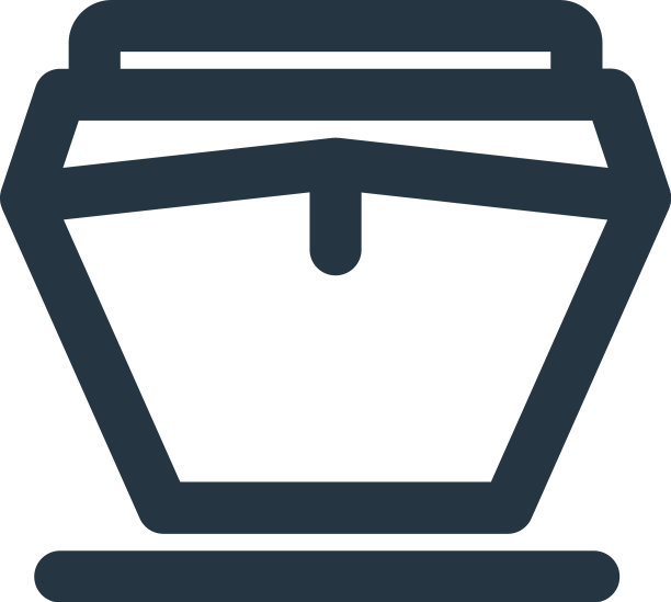 船图标孤立在白色背景轮廓图片下载