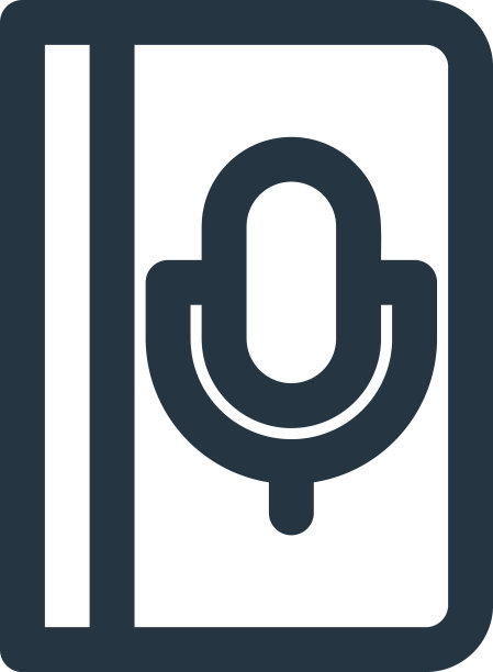 有声书图标有声书可编辑笔触音频图片下载