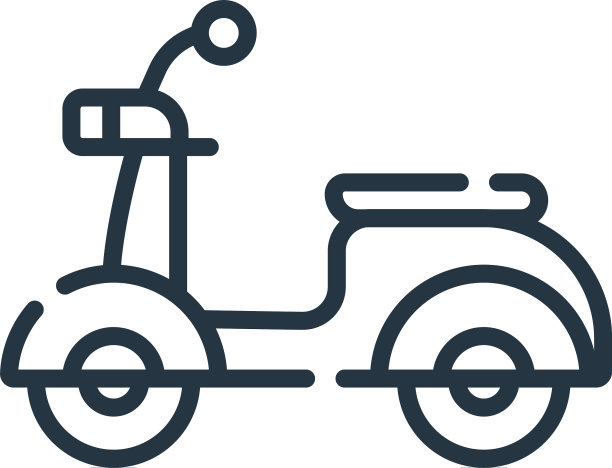 滑板车图标滑板车可编辑的行程滑板车图片下载