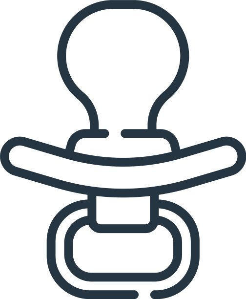 安抚奶嘴图标安抚奶嘴可编辑的中风安抚奶嘴图片下载