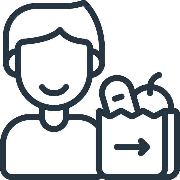 送餐图标送餐可编辑的行程图片下载