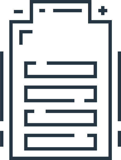 电池图标孤立在白色背景大纲图片下载