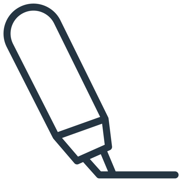 高亮图标隔离在白色背景图片下载