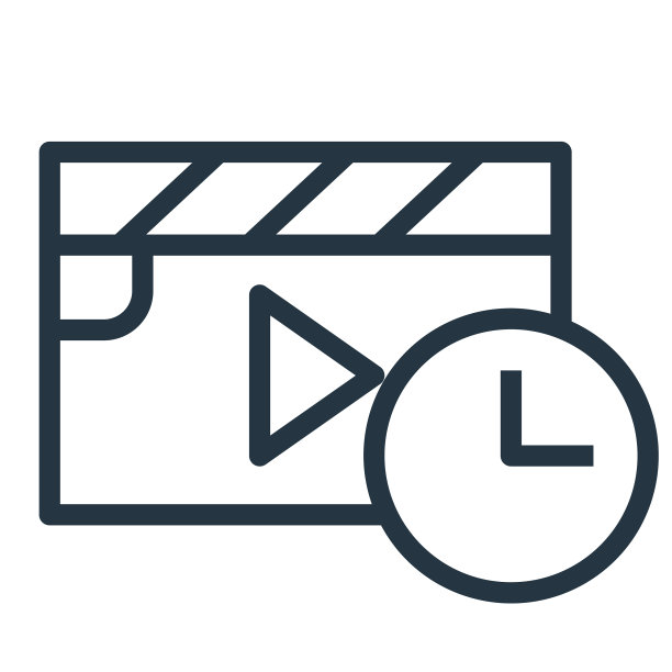 电影图标孤立在白色背景轮廓上图片下载