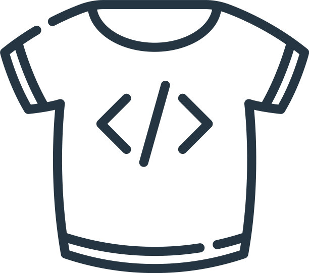 T恤图标T恤可编辑笔触T恤图片下载