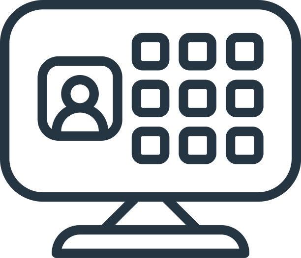 视频会议图标可编辑视频会议图片下载