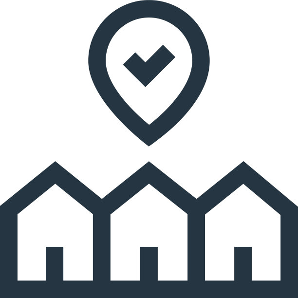 位置图标孤立在白色背景上图片下载