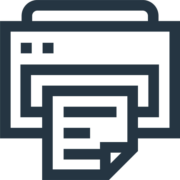 打印机图标孤立在白色背景轮廓上图片下载