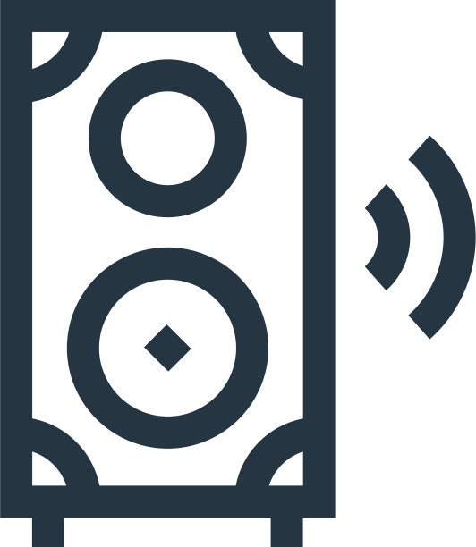扬声器图标扬声器可编辑笔触扬声器图片下载