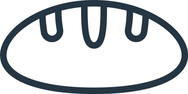 面包图标面包可编辑的笔触面包线性图片下载