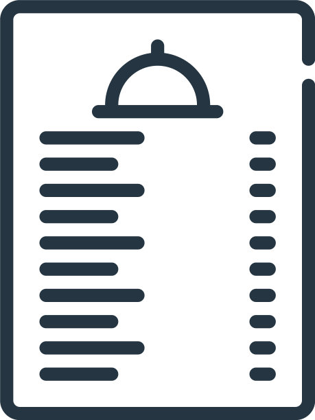 菜单图标菜单可编辑笔画菜单线性符号图片下载