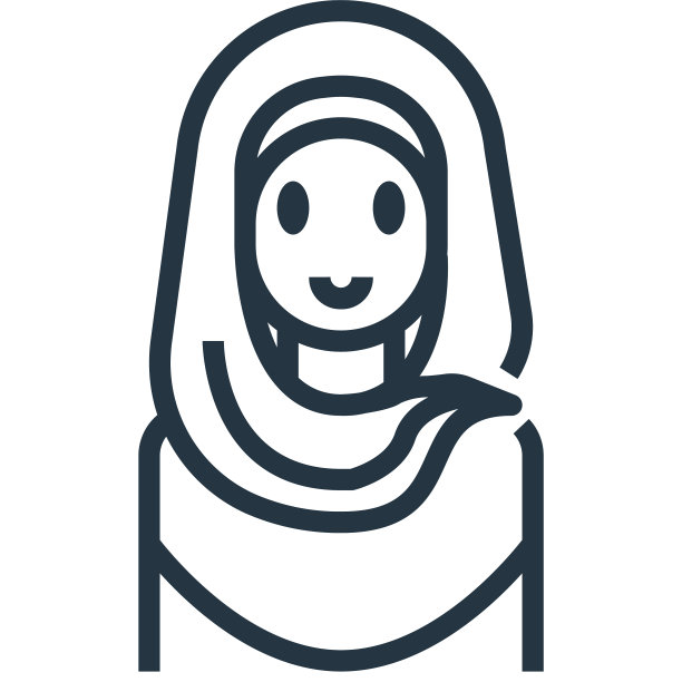 女人图标女人可编辑笔触女人线性图片下载