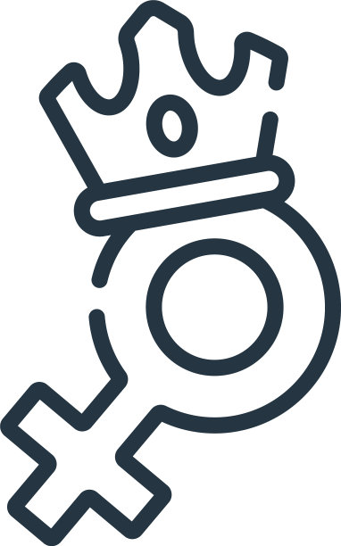 女人图标女人可编辑笔触女人线性图片下载