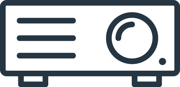 投影仪图标投影仪可编辑的笔触图片下载