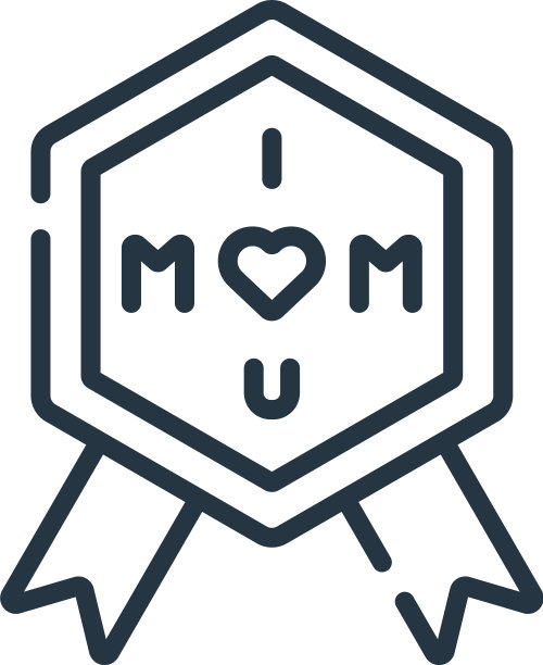 母亲节图标母亲节可编辑的笔触图片下载