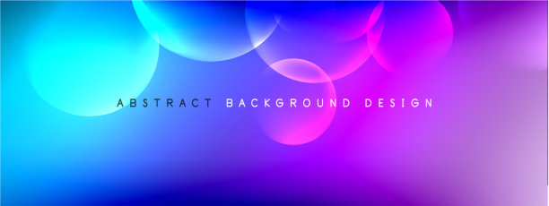 摘要背景液体气泡圈图片下载