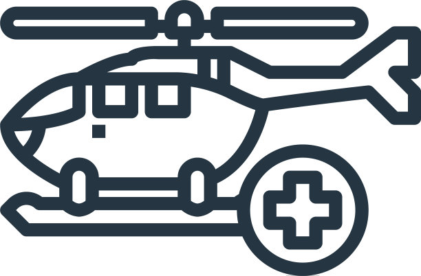 直升机图标孤立的白色背景图片下载