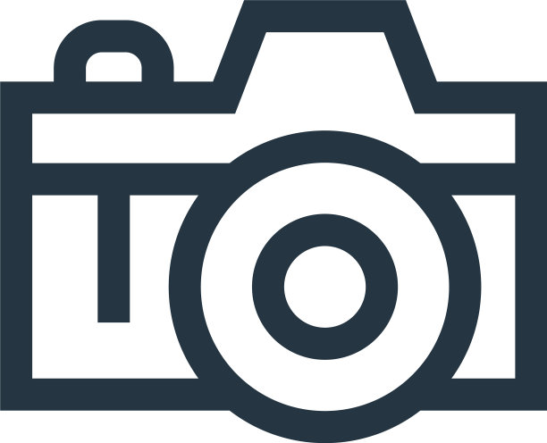 照片相机图标孤立在白色背景上图片下载