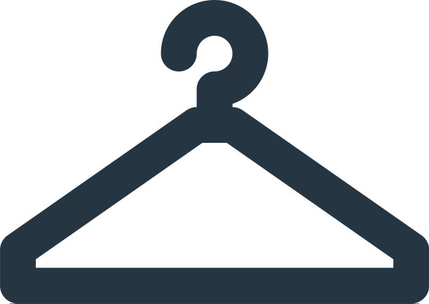 悬挂图标孤立的白色背景轮廓图片下载