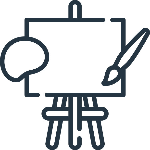 绘画图标绘画可编辑的笔触绘画图片下载