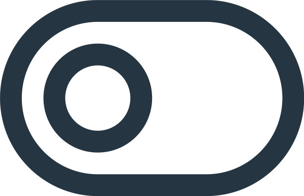 切换图标隔离在白色背景轮廓上图片下载