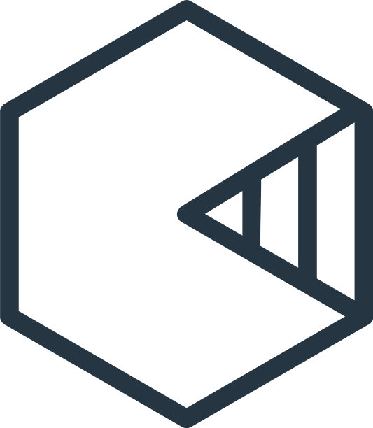 六边形图标六边形可编辑的描边六边形图片下载