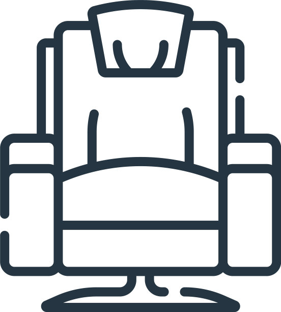 扶手椅图标扶手椅可编辑的中风扶手椅图片下载