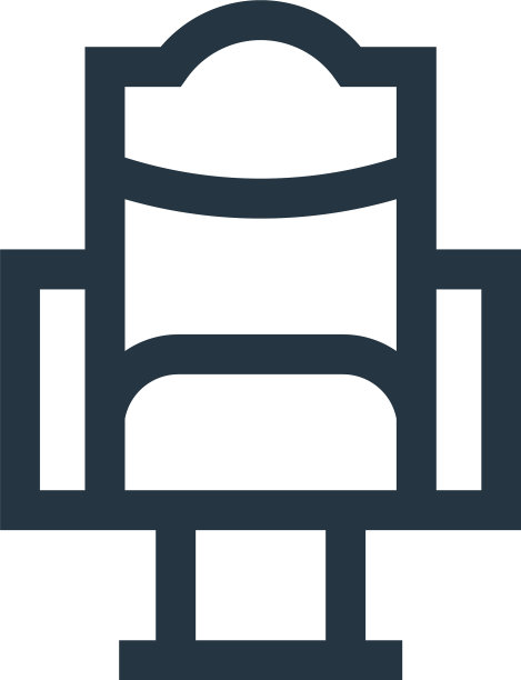 扶手椅图标扶手椅可编辑的中风扶手椅图片下载