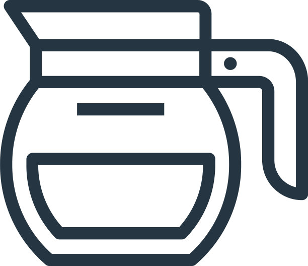 咖啡机图标咖啡机可编辑的笔触图片下载