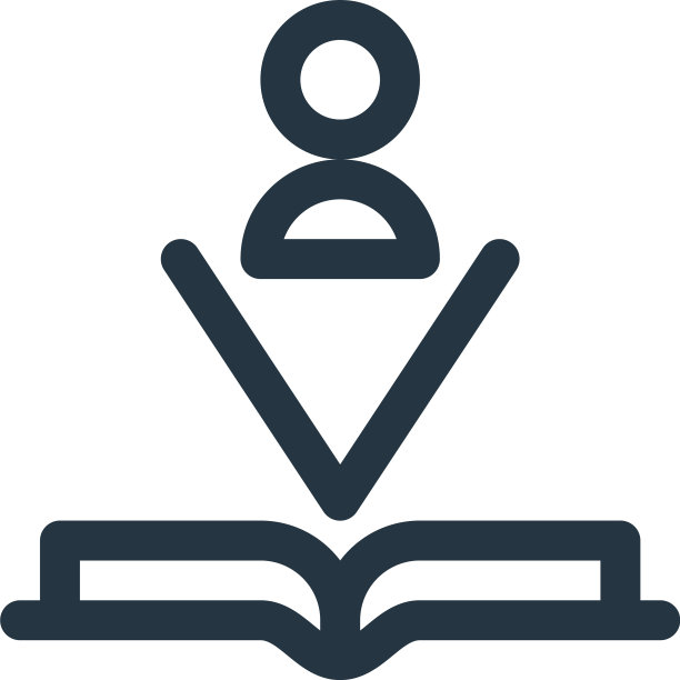 书图标孤立的白色背景大纲图片下载