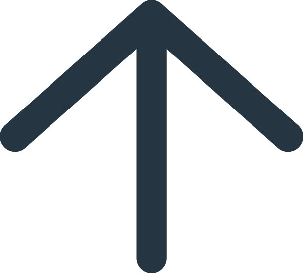 向上箭头图标隔离在白色背景图片下载