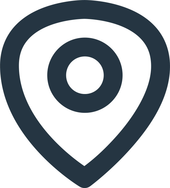 地图图标孤立的白色背景轮廓图片下载