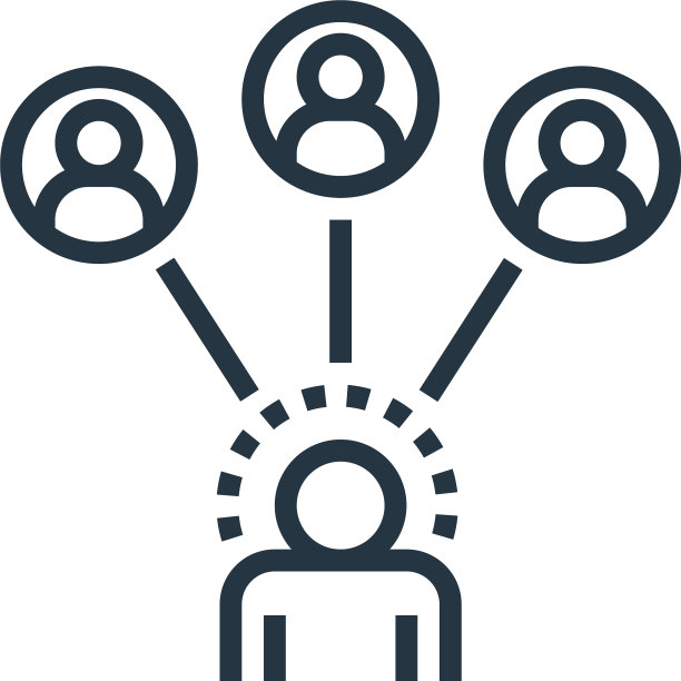 关系图标孤立在白色背景上图片下载