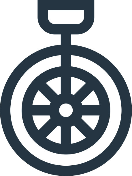 独轮车图标独轮车可编辑的笔划独轮车图片下载