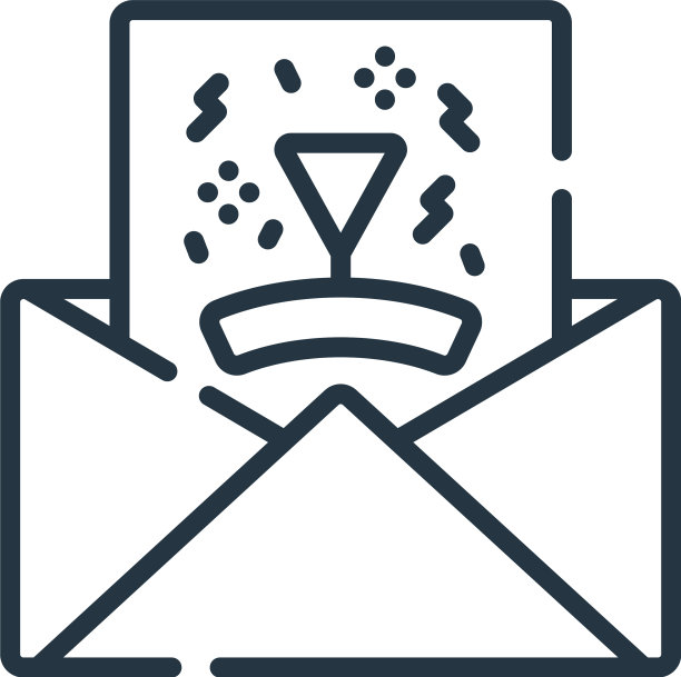 党图标孤立在白色背景轮廓上图片下载