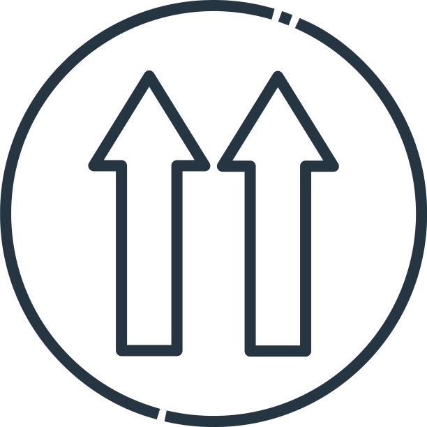 一种方式图标孤立在白色背景大纲图片下载