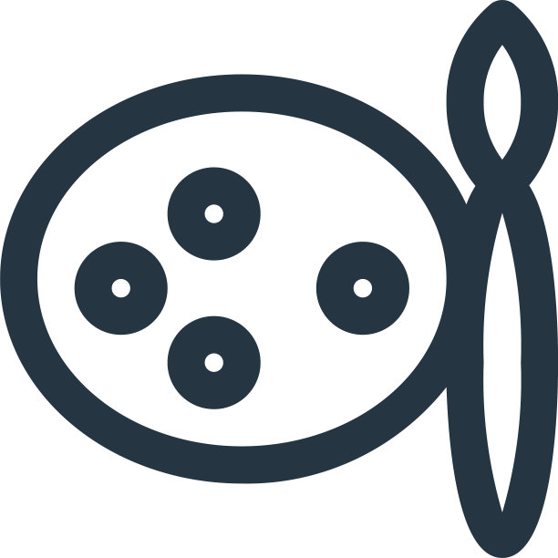 艺术图标艺术可编辑的笔画艺术线性符号图片下载