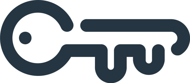 关键字图标孤立在白色背景大纲图片下载