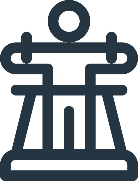 虚拟现实图标孤立在白色背景图片下载