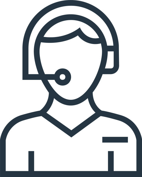 呼叫中心座席图标可编辑图片下载