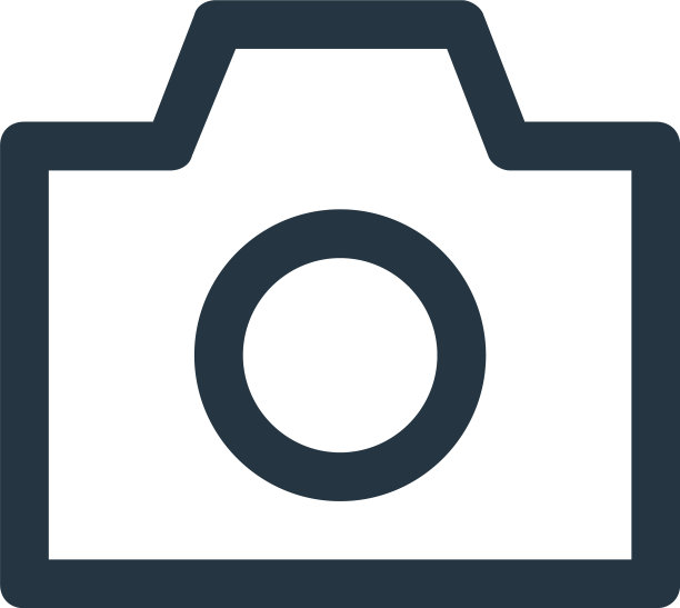 照片相机图标孤立在白色背景上图片下载