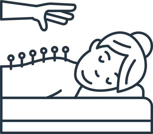 针灸图标针灸可编辑的笔触图片下载