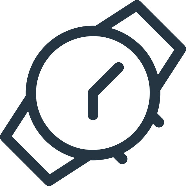 观察图标孤立在白色背景轮廓图片下载