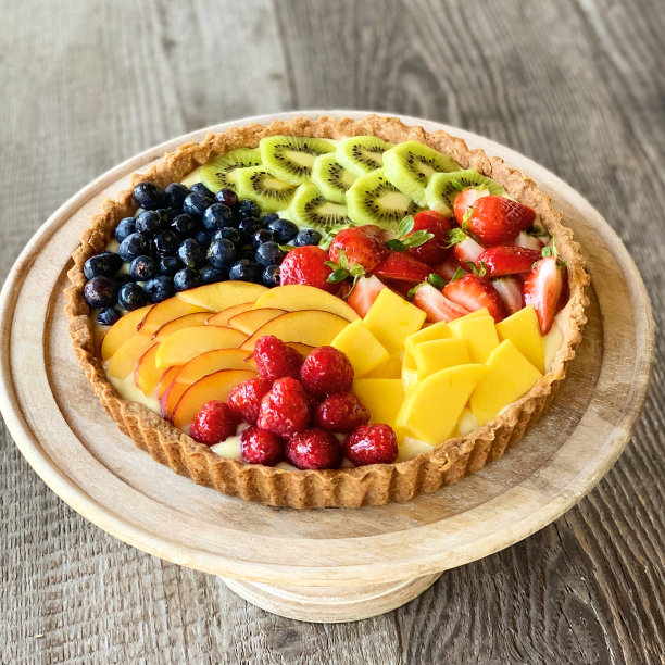 夏天水果馅饼图片下载