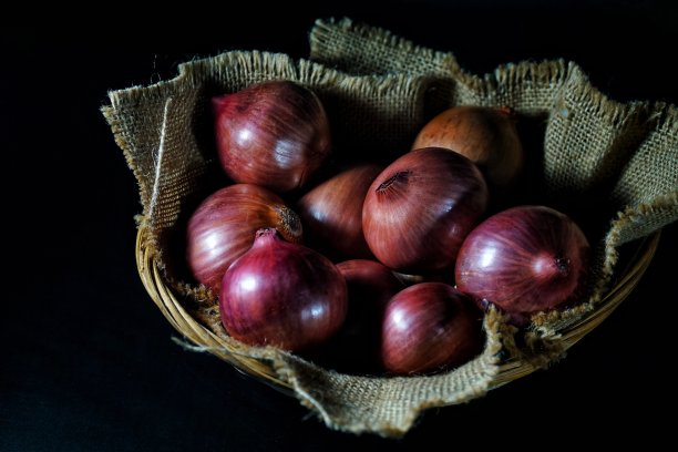 篮子里的洋葱图片下载