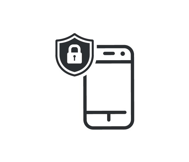 安全盾和白色背景。徽章或按钮的贸易网站。百分百安全理念。图片下载