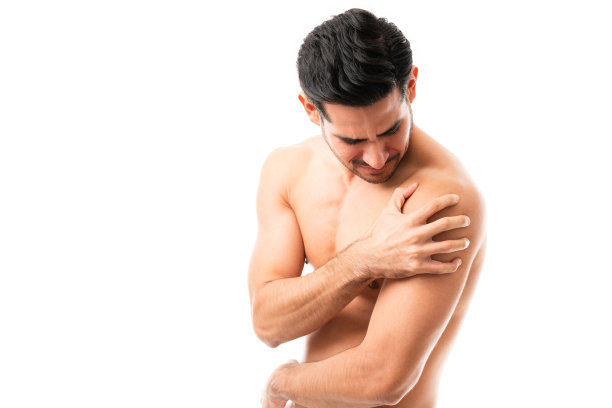 男人肩膀疼痛图片下载